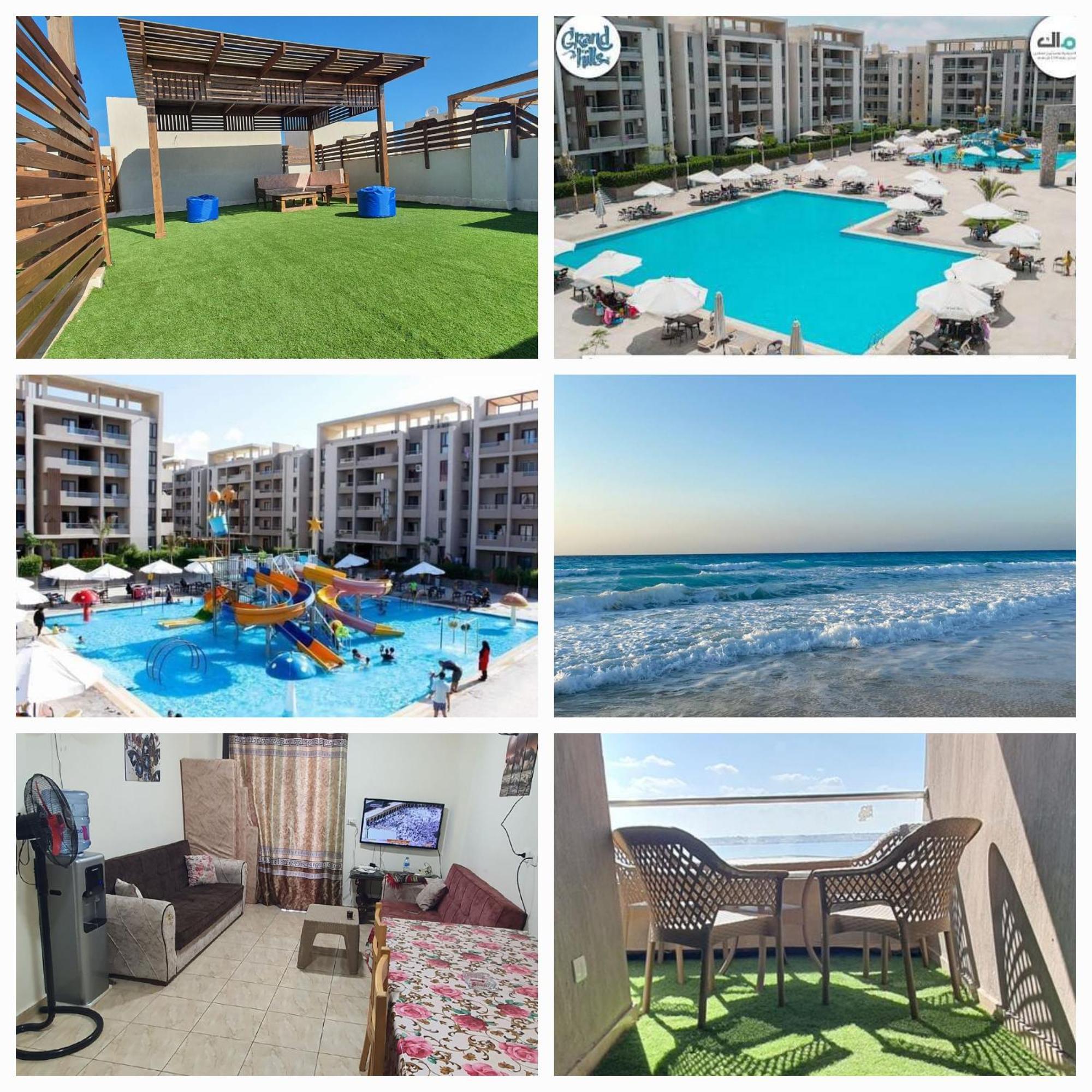 جراند هيلز الساحل الشمالي Grand Hills North Coast شالية فندقي H047 عائلات فقط *